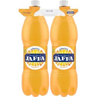 2 x Hartwall Jaffa Appelsiini Sokeriton virvoitusjuoma 1,5 l