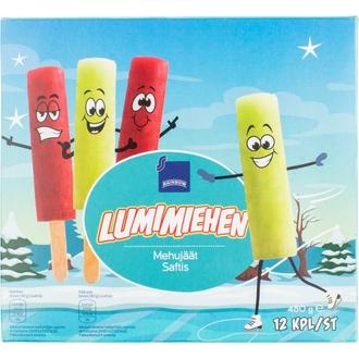 Rainbow 480g lumimiehen mehujäät 12kpl