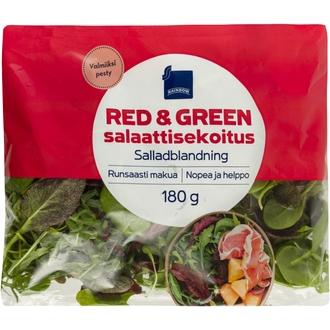 Rainbow Red & Green Salaattisekoitus 180 g