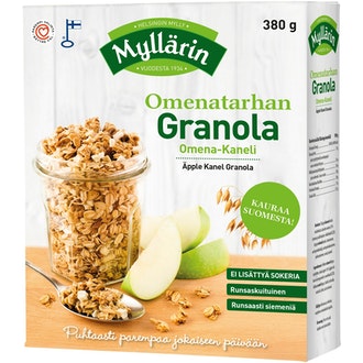 Myllärin Omenatarhan granola 380g
