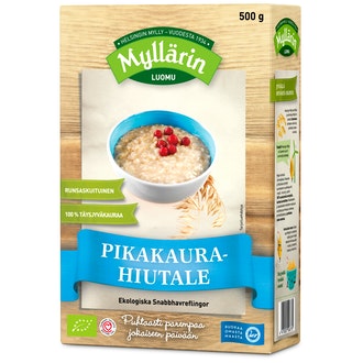 Myllärin Luomu Pikakaurahiutale 500 g