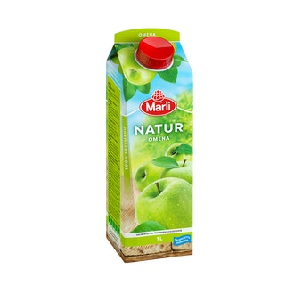 Marli Natur Omenatäysmehu 100% 1 L