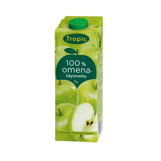 Tropic Omenatäysmehu 100% 1 L