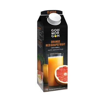 God Morgon Classic Appelsiini-verigreippi täysmehu 100% 1 L