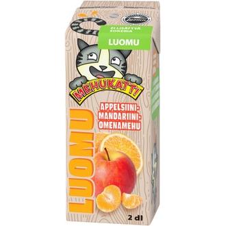 Mehukatti TRIP Luomu Appelsiini-mandariini-omenamehu 2 dl