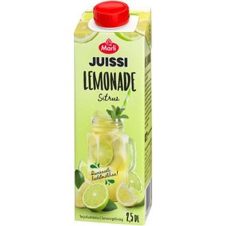 Marli Juissi Lemonade sitrus mehujuoma 2,5dl