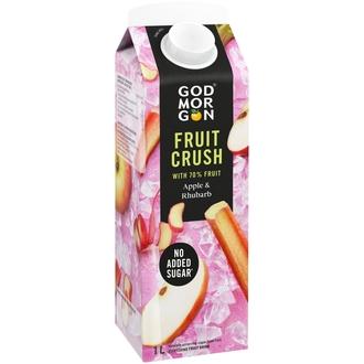 God Morgon Fruit Crush Omena & raparperi mehujuoma 1 L