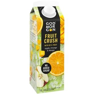 God Morgon Fruit Crush Appelsiini & mango mehujuoma 1 L