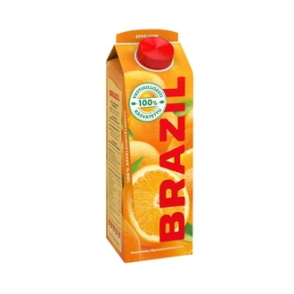 Brazil Appelsiinitäysmehu 100% 1 L