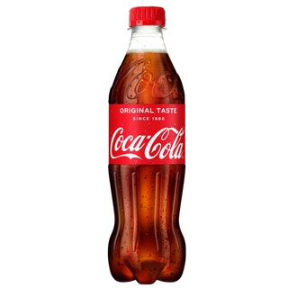 Coca-Cola virvoitusjuoma muovipullo 0,5 L