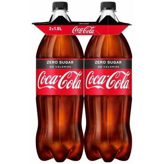 Coca-Cola Zero 150 cl 2P kierrätysmuovipullo virvoitusjuoma
