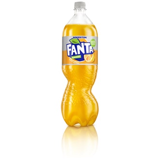 Fanta Appelsiini sokeriton virvoitusjuoma muovipullo 1,5 L