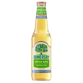 Somersby Non-Alco Apple omenasiideri 0,0 % pullo  0,33 L