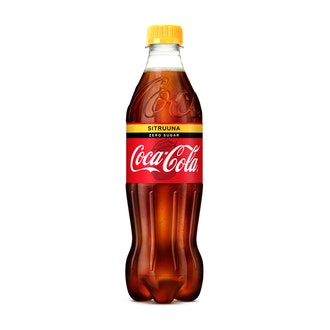 Coca-Cola Zero Sugar Sitruuna 0,5l