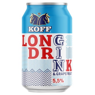 Koff Gin Long Drink 5,5% 0,33l