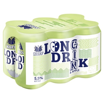 Koff Apple Long Drink 5,5% 0,33l 6-pack