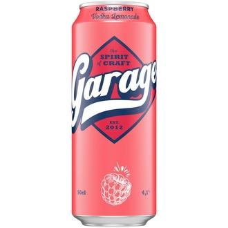 Garage Vodka Lemonade Raspberry maustettu alkoholijuoma 4,1 % tölkki 0,5 L