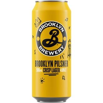 Brooklyn Pilsner Pilsner olut 4,6 % tölkki 0,50 L