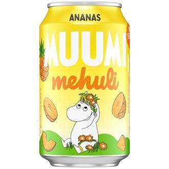 Muumi Mehuli Ananas soft drink can 0,33 L