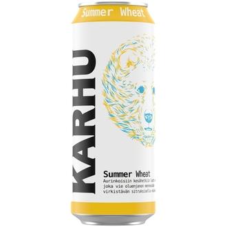 Karhu Summer Wheat olut 4,8 % tölkki 0,5 L