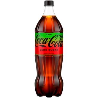 Coca-Cola Zero Sugar Lime virvoitusjuoma muovipullo 1,5 L