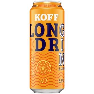 Koff Long Drink Snappy Citrus long drink 5,5 % tölkki 0,5 L