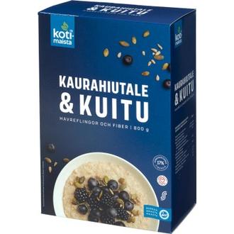 Kotimaista Kaurahiutale ja kuitu 800 g