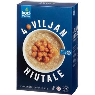 Kotimaista 4 viljan hiutale 750 g