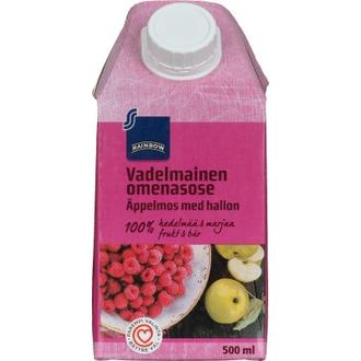 Rainbow 500ml Vadelmainen omenasose