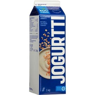 Kotimaista 1 kg Maustamaton jogurtti laktoositon