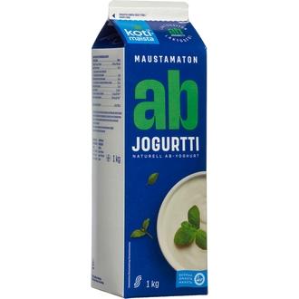 Kotimaista 1 kg Maustamaton AB jogurtti laktoositon