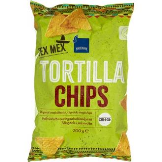 Rainbow 200g tortilla chips juusto
