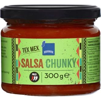 Rainbow Tex Mex Chunky salsa mild 300 g