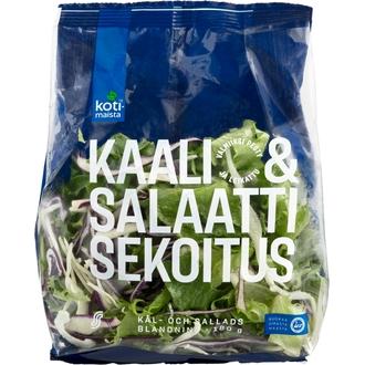 Kotimaista 180g kaali- ja salaattisekoitus