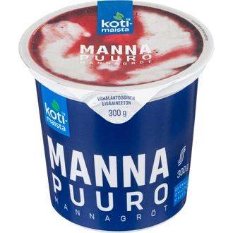 Kotimaista mannapuuro 300 g