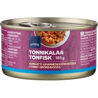 Rainbow Tonnikalaa pikantissa tomaattivihanneskastikkeessa 185/90 g