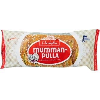 Porokylän Mummanpulla 300 g vanilja-kardemummatäytepitko.