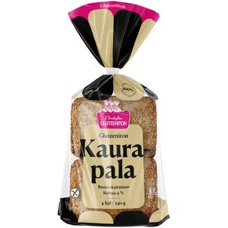 Porokylän Kaurapala 4 kpl / 240 g gluteeniton kaurapalaleipä