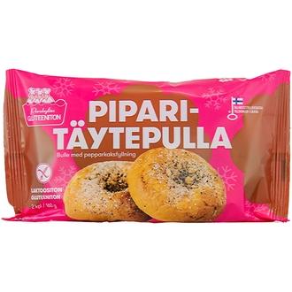 Porokylän Piparitäytepulla 2 kpl / 160 g gluteeniton