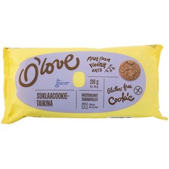Porokylän O\'love Suklaa cookietaikina 6kpl / 210 g gluteeniton pakaste
