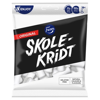 Skolekridt täytelakritsirae 180g