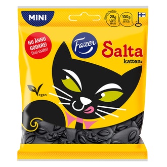 Salta Katten salmiakkilakritsi 70g karkkipussi