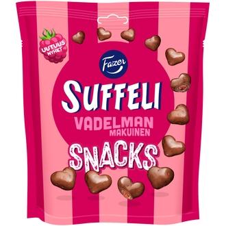 Fazer Suffeli Snacks Vadelma pussi 140g