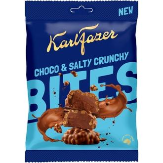 Karl Fazer Choco & Salty Crunchy Bites pussi 94g