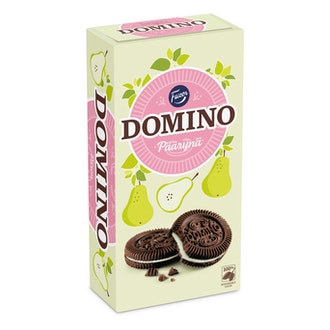 Fazer Domino päärynä täytekeksi 350g