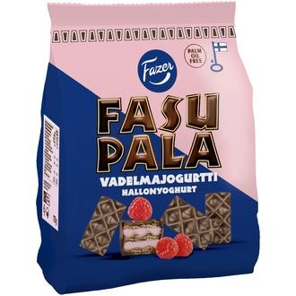 Fazer Fasupala Vadelmajogurtti vohvelikeksi 175g