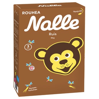 Nalle 700g ruis täysjyvähiutale