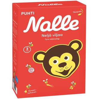 Nalle 700g neljän viljan täysjyvähiutale