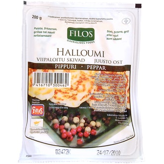 Filos pippurihalloumi viipaloitu 200g