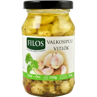 Filos valkosipulinkynsi yrttimarinadissa 250/150g